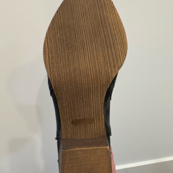 Black Cowgirl Boots Ankle Booties Rhinestone Sparkly Western Cowboy Boots Size 9 - Picture 8 of 9